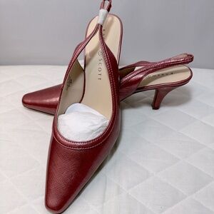 Karen Scott Womens Size 8 M Sling Back Shoes Benedrse Rose Benedict Slip On Heel